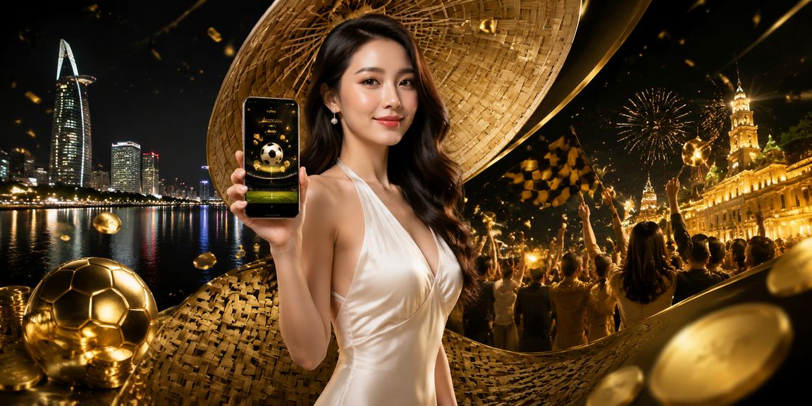 Người hâm mộ bóng đá đội nón lá theo dõi cược tại Hồ Chí Minh